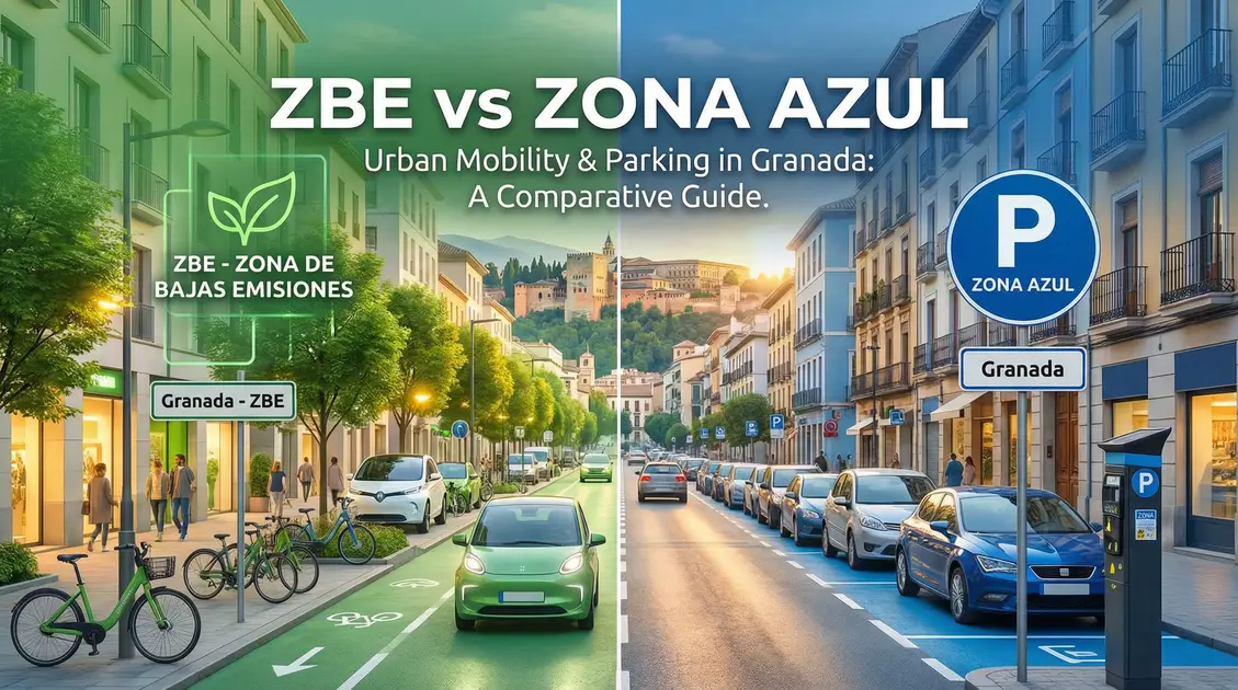 ZBE vs Zona Azul Granada